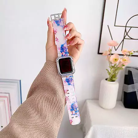 ブランド 透明 Apple Watch ベルト